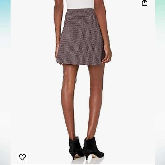 Theory High Waist Mini Skirt size 4 60s 80s print retro look - Picture 1 of 11